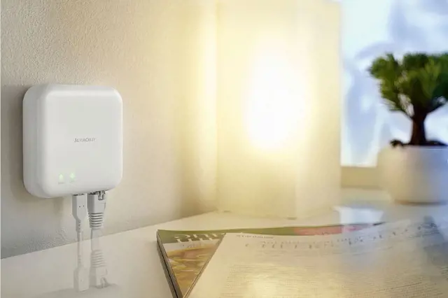 Swego rodzaju mały modem przypomina moduł Silvercrest Zigbee 3.0 Smart Home