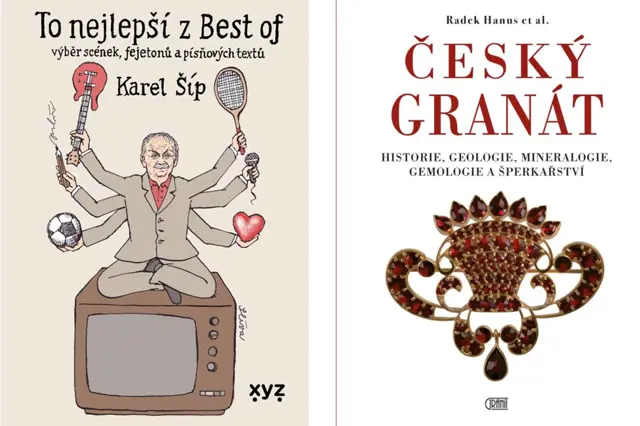 Ciesz się: Najlepszym z najlepszych, cena 349 CZK, wyd. XYZ, czeski granat, wyd. Granit, cena 359 CZK
 